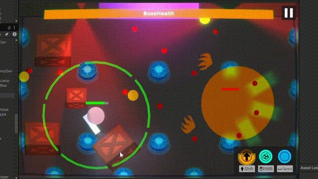 GravityRunner boss fight